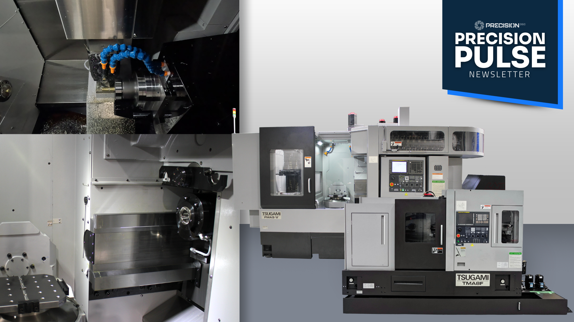 Quick Changeover for Short-Run Production with Tsugami TMA and FMA Platforms